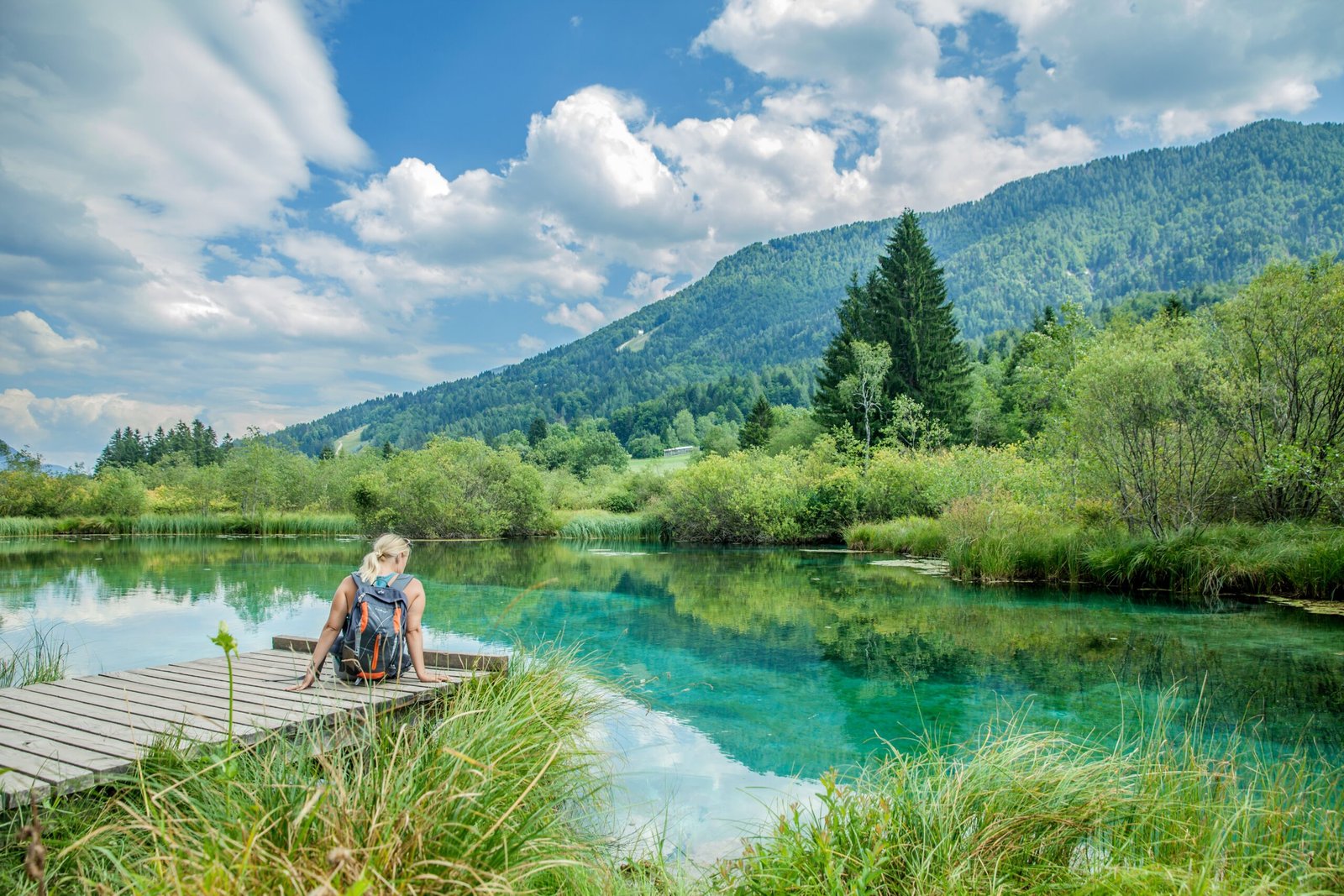 Menschen und Bewegung in der Natur